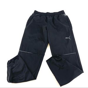 Puma Men’s Black Workout Pants L